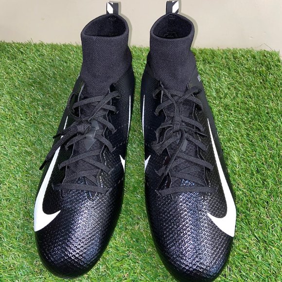 Nike Vapor Untouchable Pro 3 D Football Cleats Black AO3022-010 Men's NEW - Picture 3 of 12